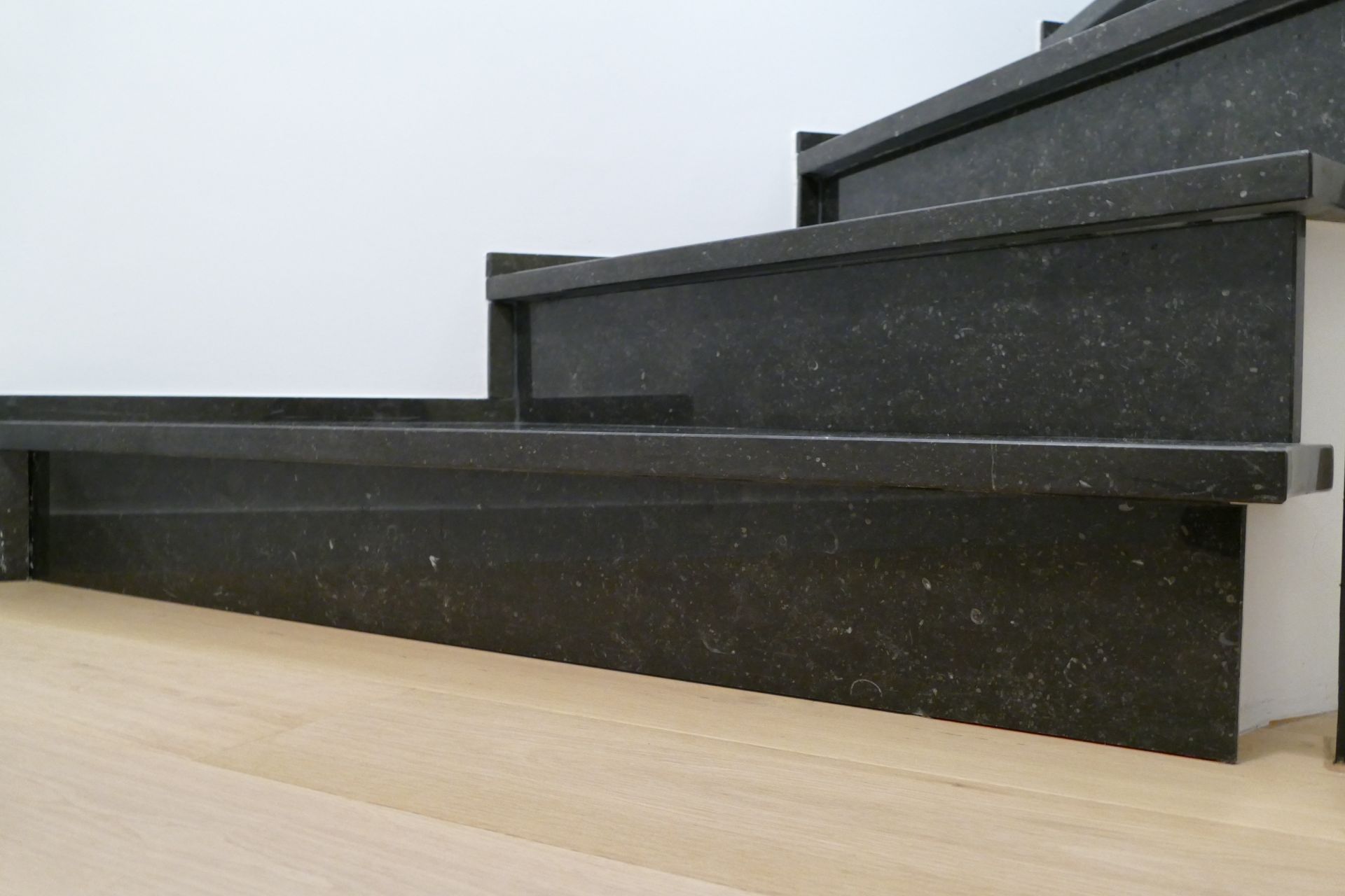 Stairs with Belgian Blue Stone