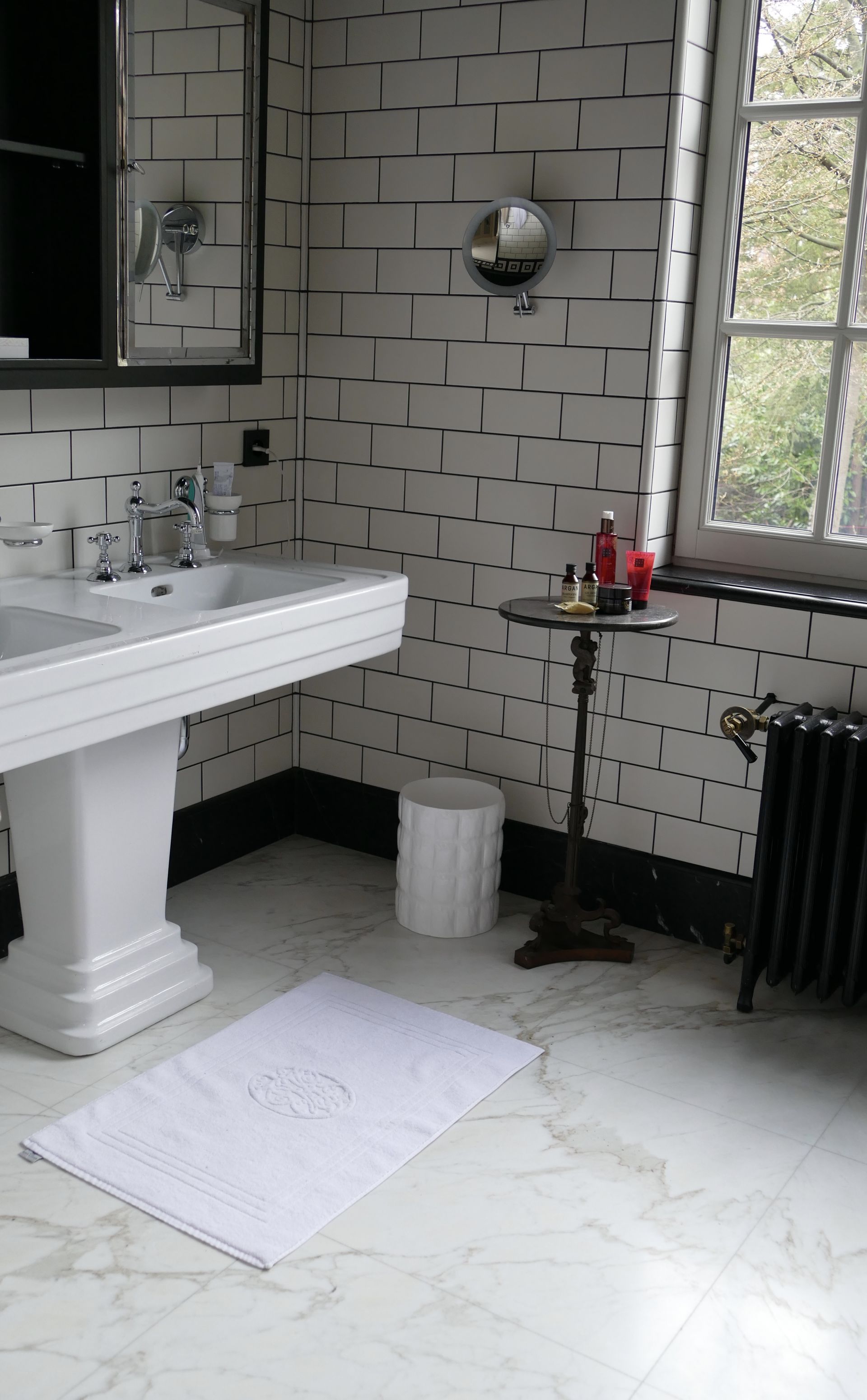 Salle de Douche en Calacatta
