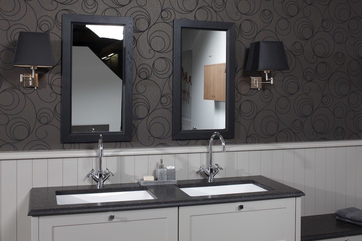 Badkamer met Diresco Belgian Blue