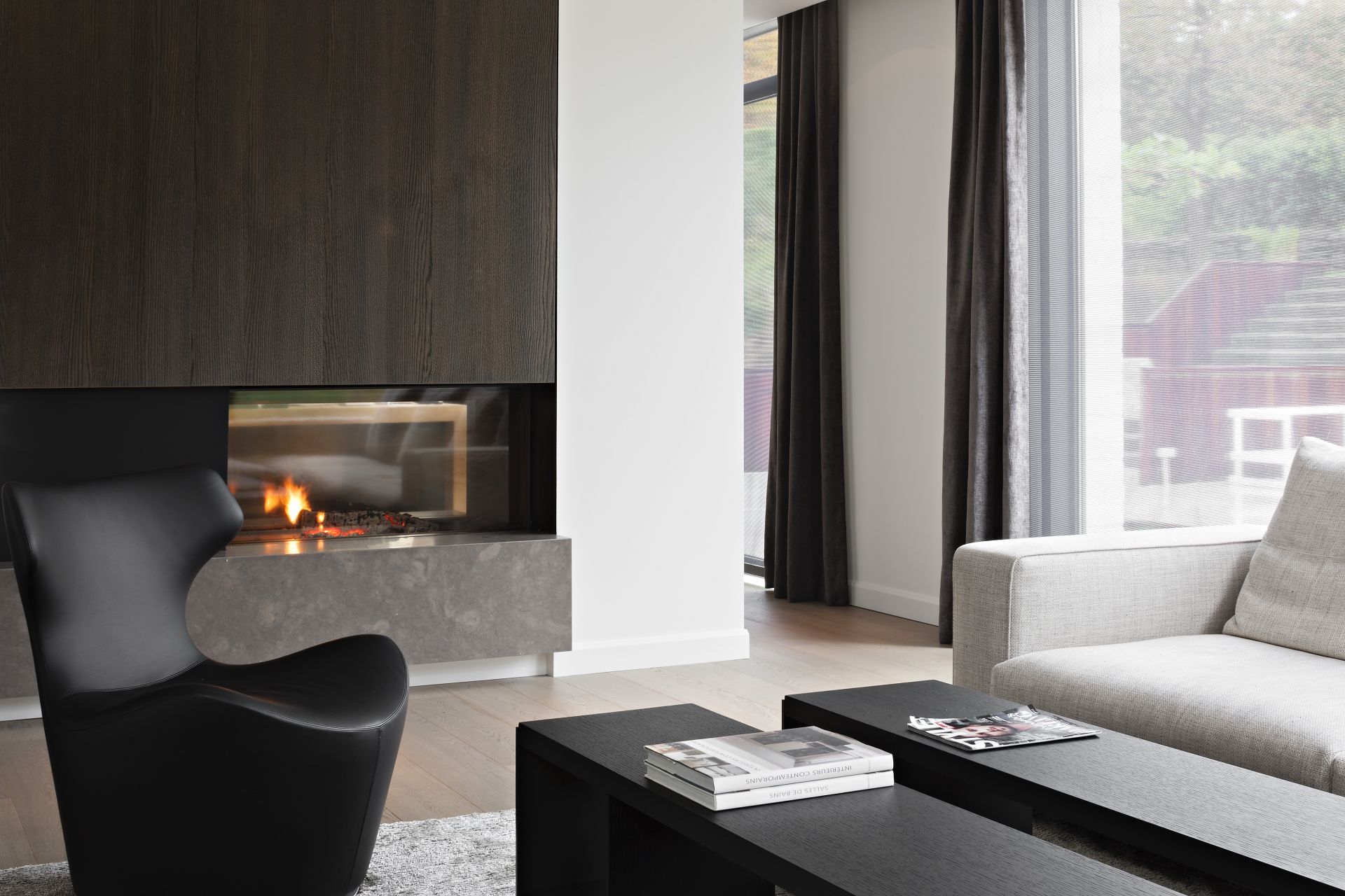 Fireplace with Azul Spring