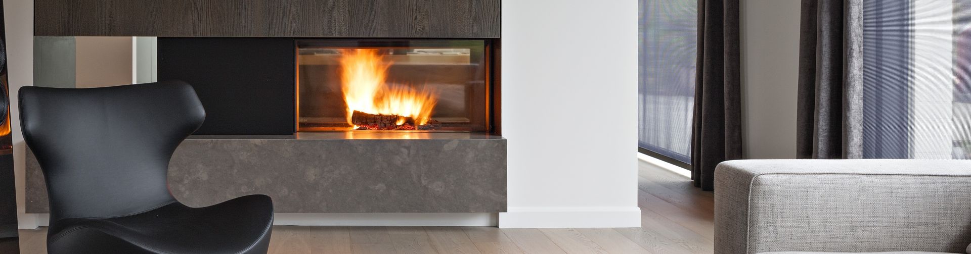 Fireplace with Azul Spring