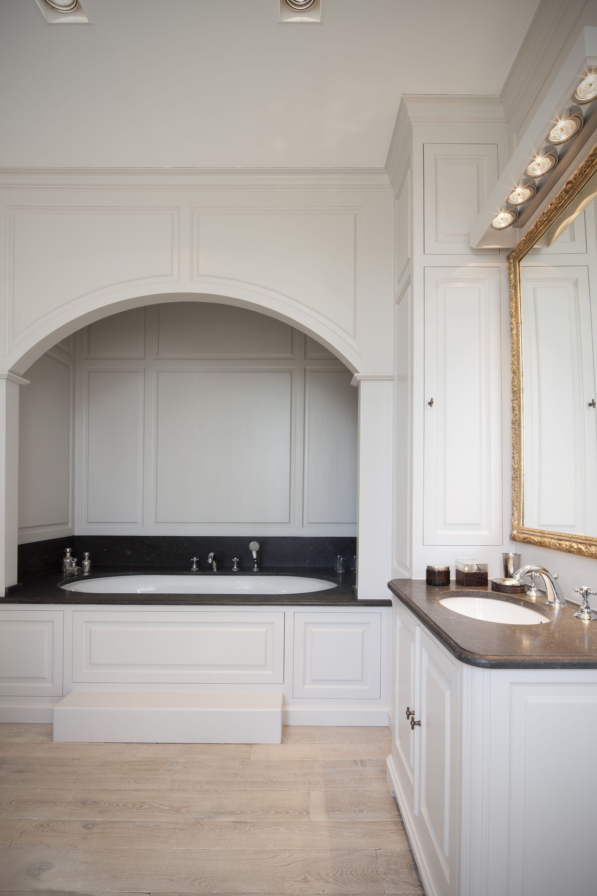 Bathroom with Belgian Blue Stone