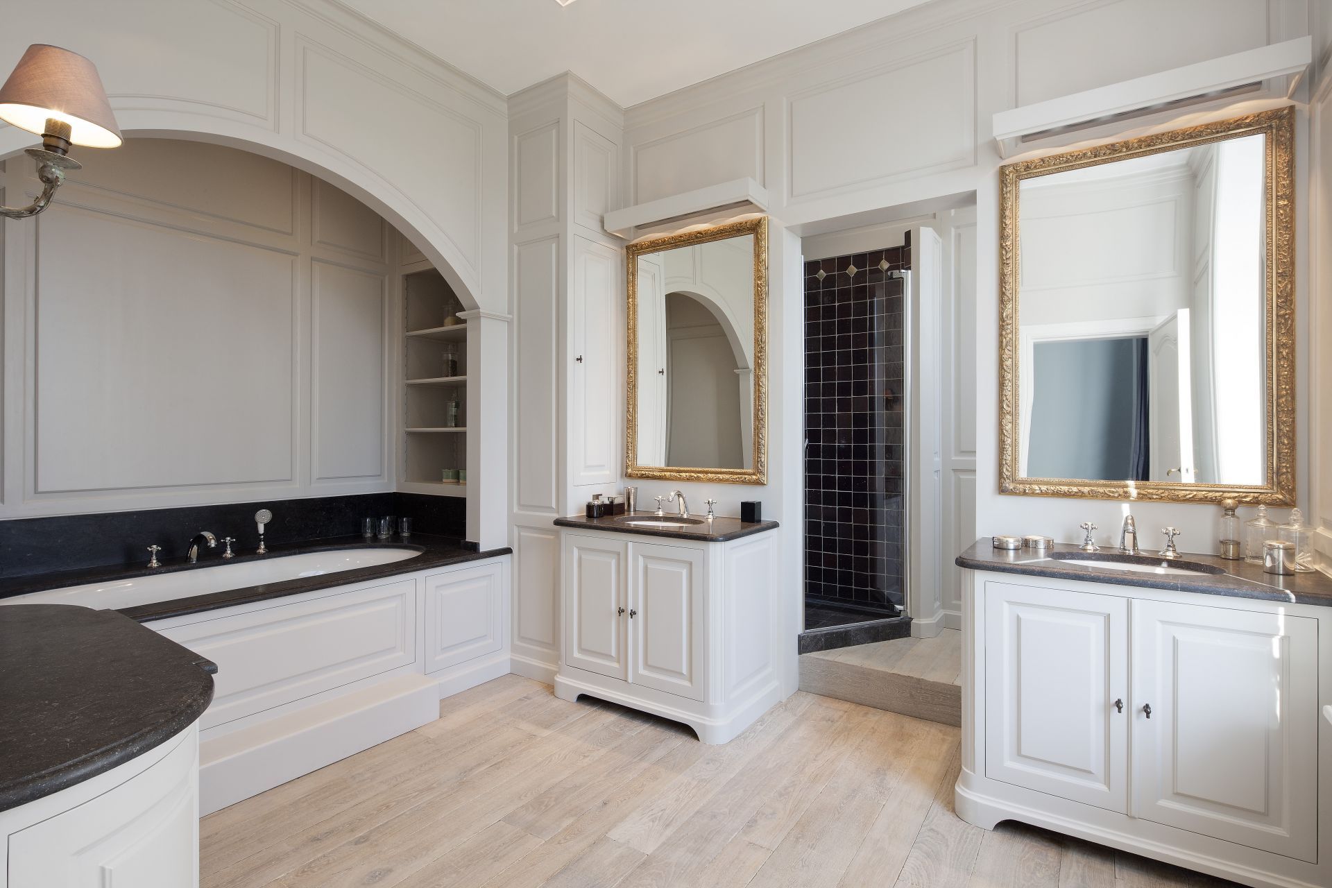 Bathroom with Belgian Blue Stone