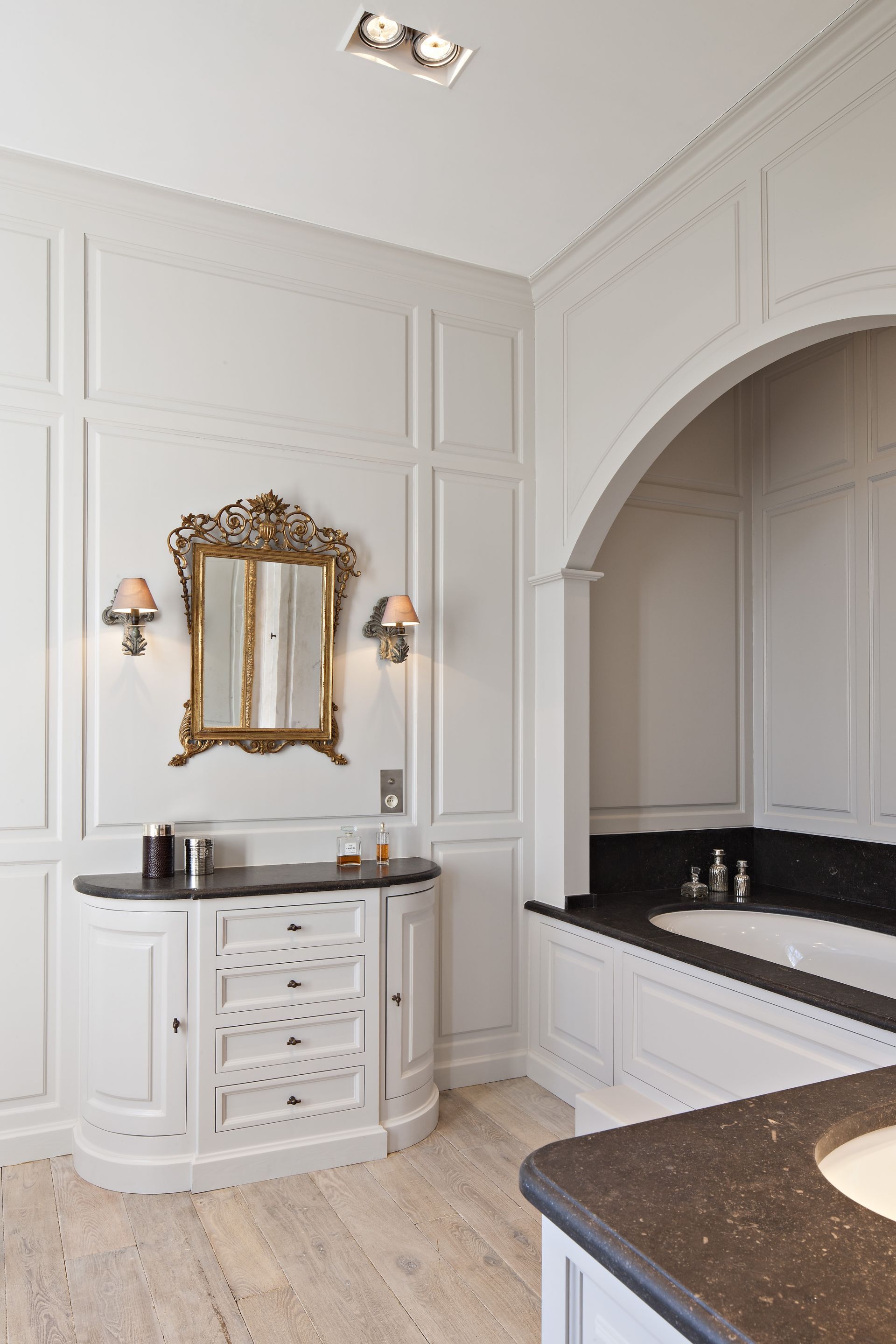 Bathroom with Belgian Blue Stone