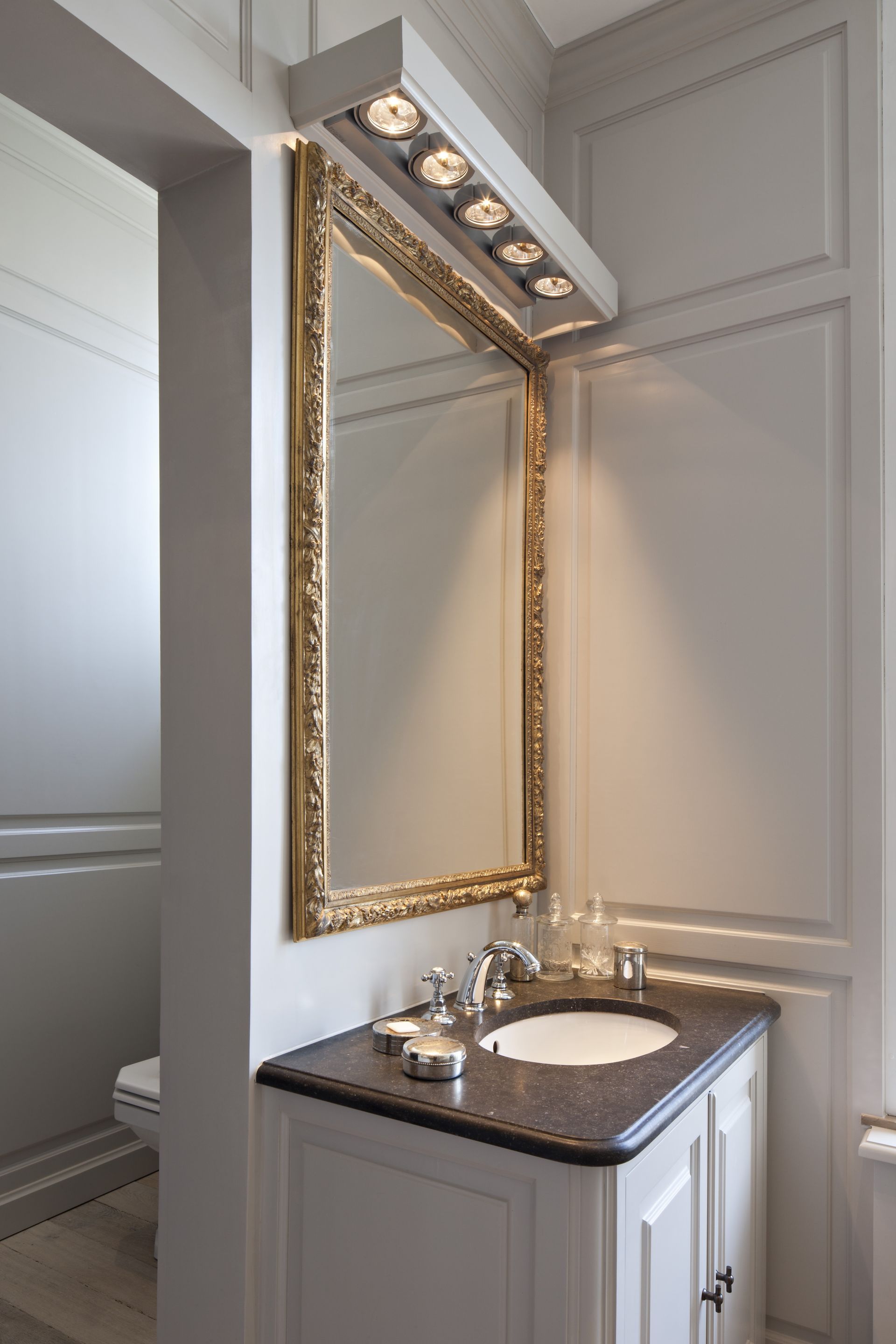 Bathroom with Belgian Blue Stone